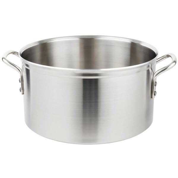 Aluminum Professional Sauce Pot with Lid Winco 14" x 15" Stock Pot with Cover 