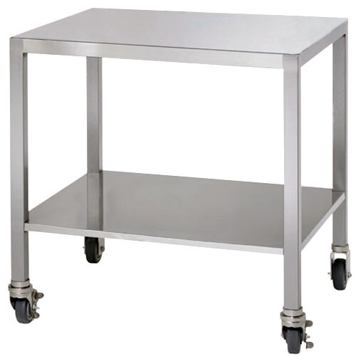 Alto-Shaam 5005181 Stainless Steel Mobile Stand with Casters for ASC-2E and 2-ASC-2E Series Convection Ovens - 23"