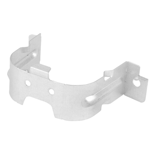 A metal bracket for a Solwave microwave door.