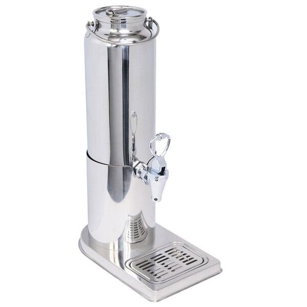 Eastern Tabletop 7561 3 Qt. Stainless Steel Milk Dispenser with