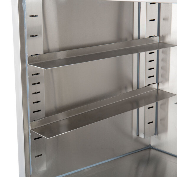 Advance Tabco CRCR24CT Corrugated Top Glass Rack Storage Unit