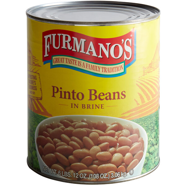 Furmano's 10 Can Pinto Beans 6/Case