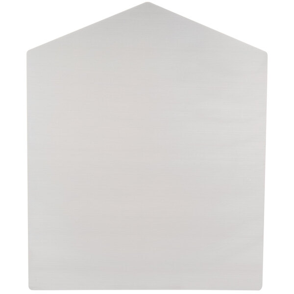 A white rectangular separation plate with a black border.