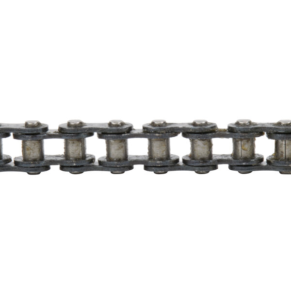 An Avantco replacement chain for hot dog roller grills with many links.