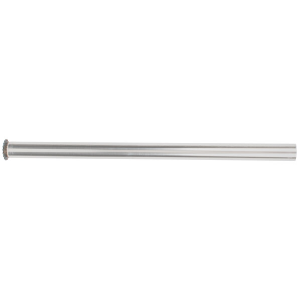 An Avantco stainless steel replacement roller for a hot dog roller grill.