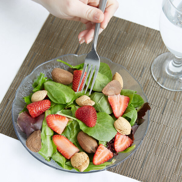 Carlisle 690707 Petal Mist 7 15/16" Clear Polycarbonate Plate