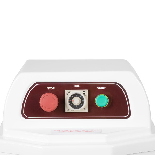 Eurodib LM40T 40 Qt. / 35 lb. Single Speed Spiral Dough Mixer 220V, 4 HP