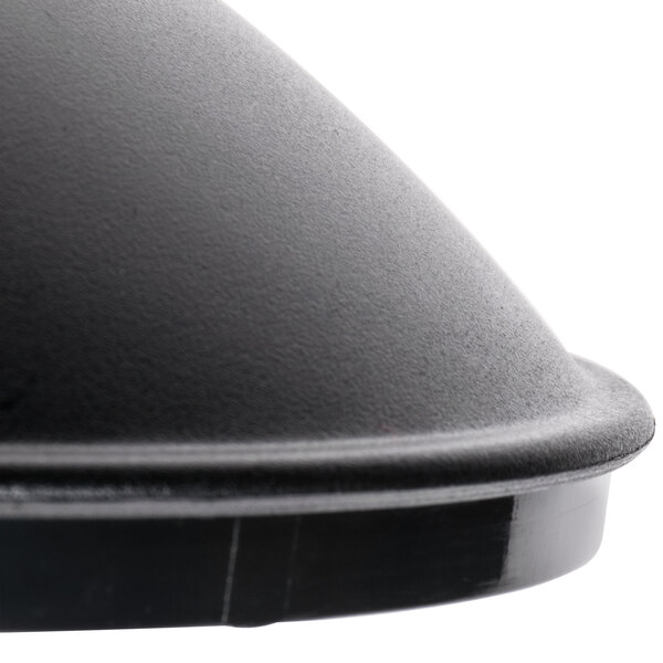 A black plastic Avantco dispenser lid.