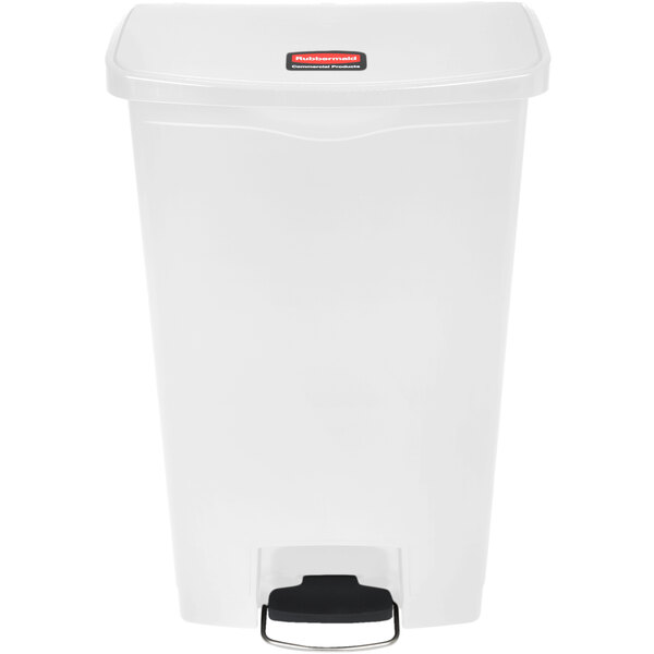 Slim Jim Step On. Poubelle à pédale de 15L, 38x23x40 cm - Rubbermaid