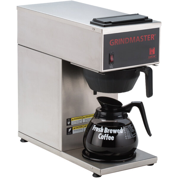 Grindmaster CPO1P15A Portable Pourover Coffee Brewer with 1 Bottom Warmer