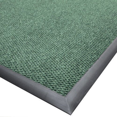 Cactus Mat 1410M-G46 Ultra-Berber 4' x 6' Sea Green Anti-Fatigue Carpet Mat - 1/2" Thick