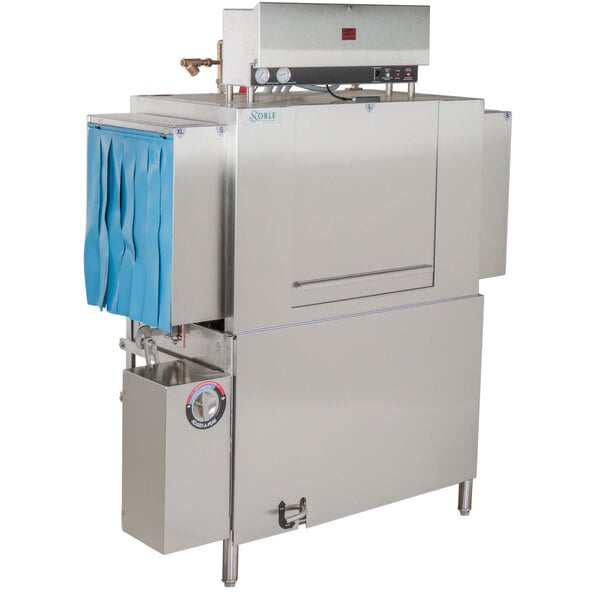 Noble Warewashing 44 Conveyor Low Temperature Dishwasher - Left to Right, 230V, 3 Phase