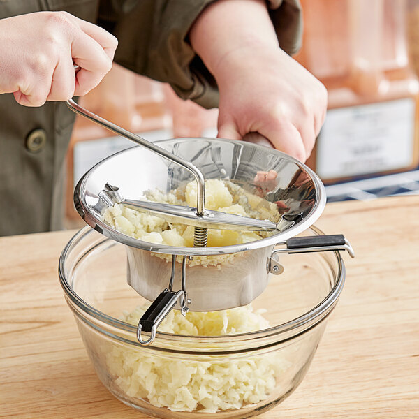 Mulino Per Verdure Tellier In Acciaio Inox - 3 Griglie Per Puree, Zuppe E Composte