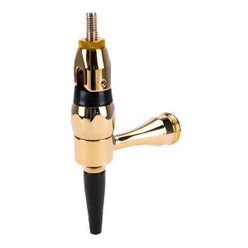 Micro Matic JESF-3 Type 304 Stainless Steel Stout Faucet with Gold Finish