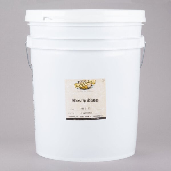 Golden Barrel 5 Gallon Sulfur-Free Blackstrap Molasses