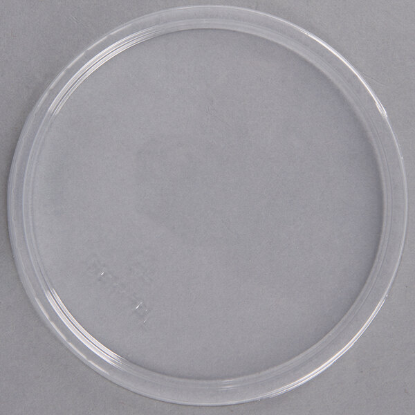 Choice Clear Plastic Round Deli Container Lid 50/Pack