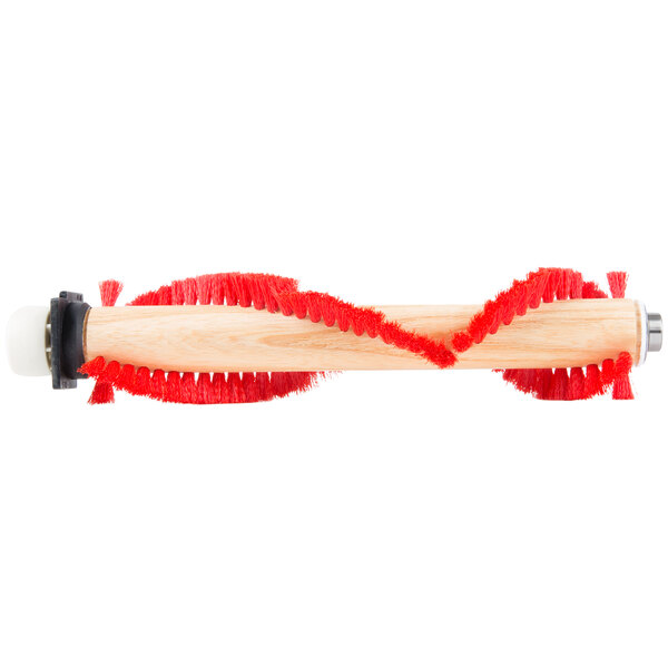 Replacement Upright Brushroll For Oreck XL Models (Fits 79192-01, 77090-02) - Clear Wood With Red Bristles