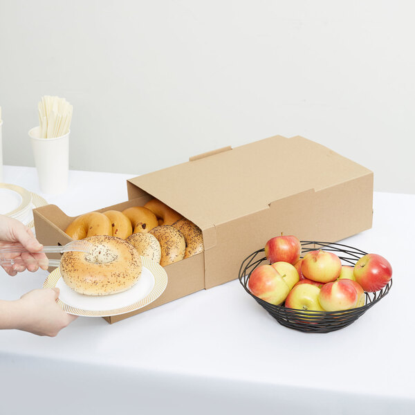 Sabert 9631 15 1/4" x 10 3/4" x 4 3/4" Small Catering Tray with Cover