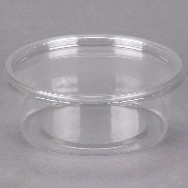 8oz Clear Hinged Deli Cake Container with High Dome Lid 50/100set BPA free 