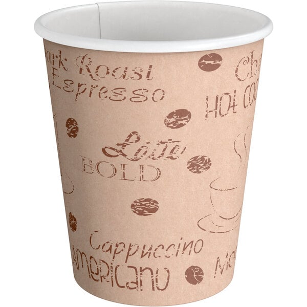 Single Wall Hot Drink Paper Cup 12 oz- White (1000/case)