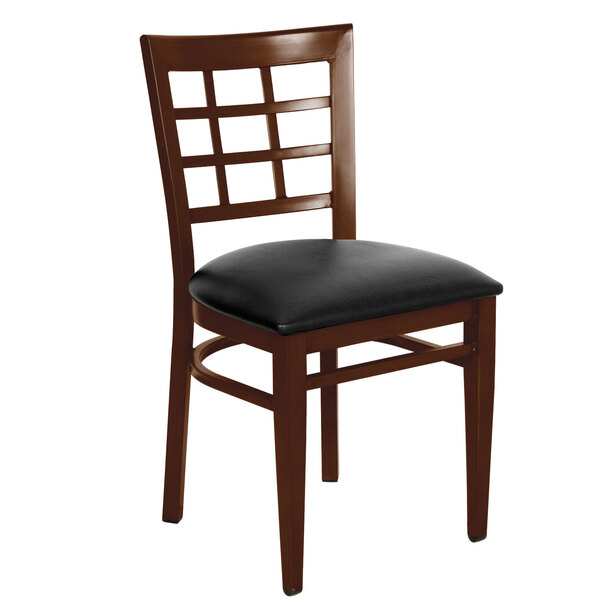 Lancaster Table & Seating Spartan Series Metal Window Back Chair with