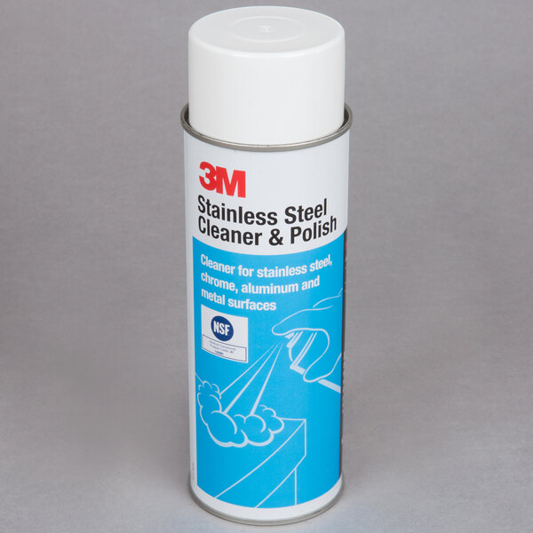 3M 14002 21 oz. Aerosol Stainless Steel / Metal Cleaner and Polish