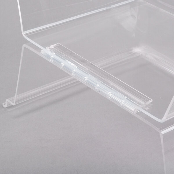 Cal-Mil 334-12 Clear Standard Rectangular Bakery Tray Cover with Center ...
