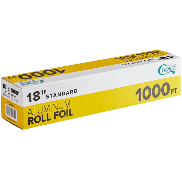 Handi-Max Foil Roll Wrap 18 IN x 1000 FT Commercial MAX Strength 