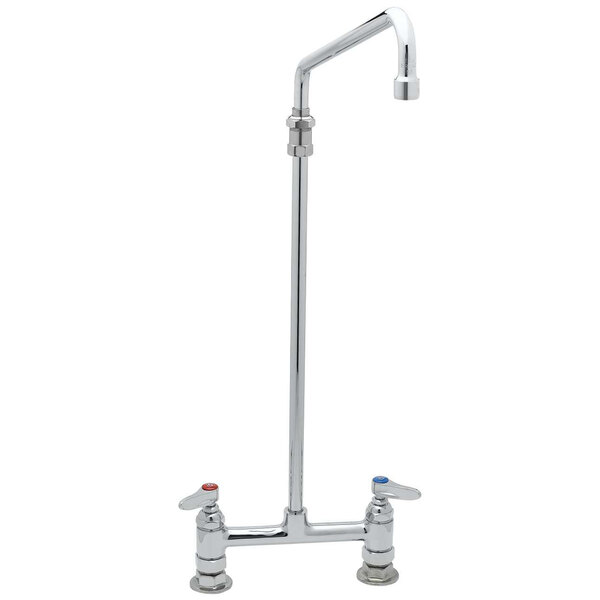 T & S Brass B-0225 Rubinetto Doppia Uso Per Dispensa, Cromo, Installazione A Ponte