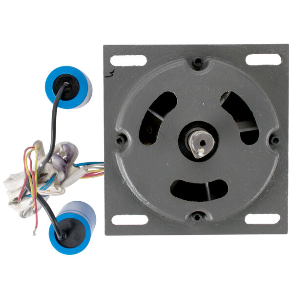 An Avantco 110V motor with a wire harness.