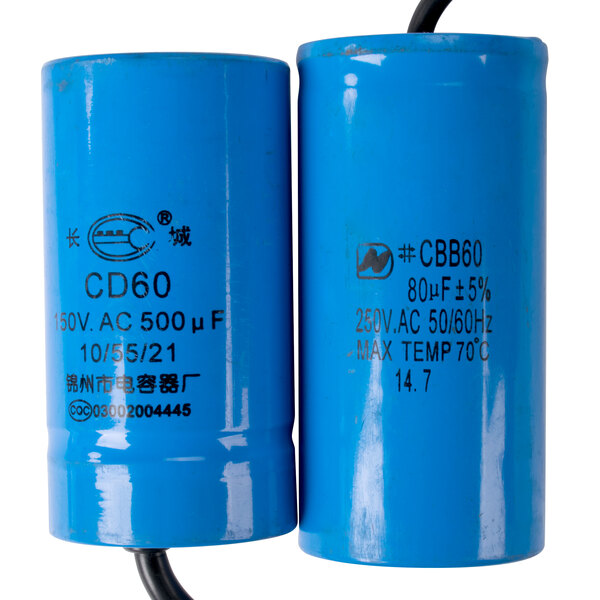 A close-up of a blue tube with black text.