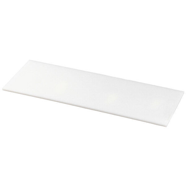 A white rectangular object.