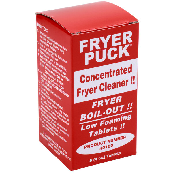 Fryer Puck 401304001 4 oz. Deep Fat Fryer Cleaning Tablet 30/Case