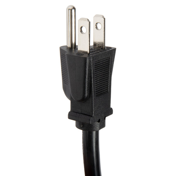 A black Avantco power cord with NEMA 5-15P and IEC C13 plugs.