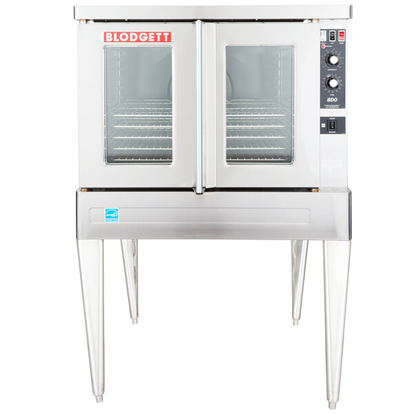 A Blodgett commercial electric convection oven with a glass door.