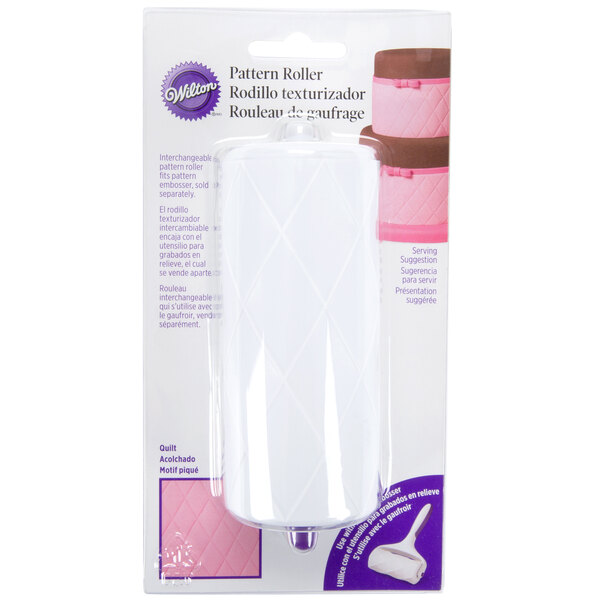Wilton 19071354 Quilt Pattern Fondant / Gum Paste Roller