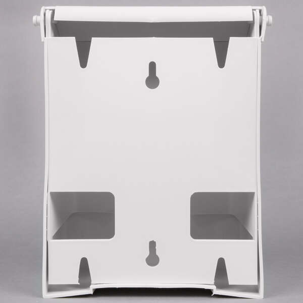 Lavex White Plastic WallMount Sanitary Napkin Receptacle (IMP 1102)