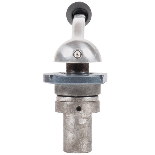 An Avantco speed changing assembly with a black metal knob.