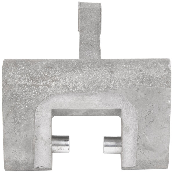 A metal fork attachment for an Avantco mixer.