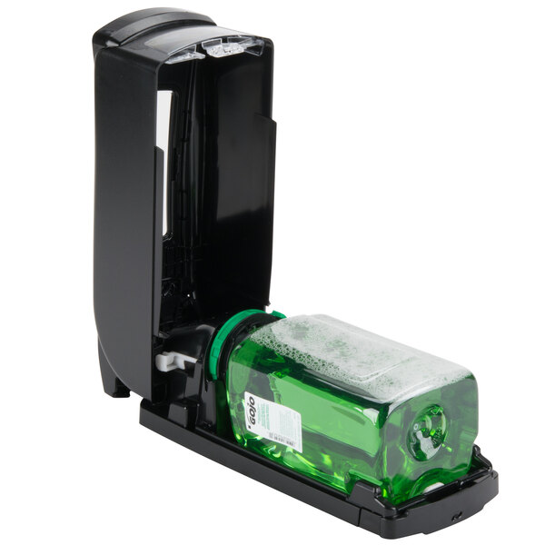 Dispensador De Jabón GOJO ADX GOJO ADX Dispenser, 1250 Ml, Metallic/Black, Pack Of 1 Dosificador Jabon Ducha