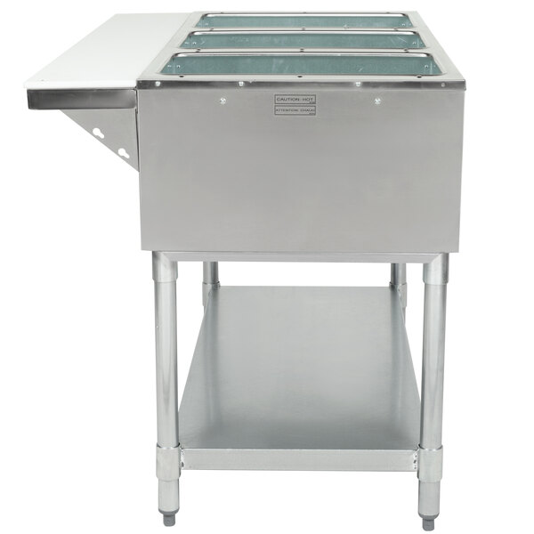 Eagle Group DHT3 Open Well Three Pan Electric Hot Food Table 120V