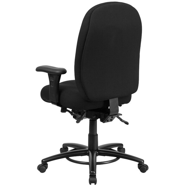 Flash Furniture LQ1BKGG HighBack Black Fabric IntensiveUse Multi