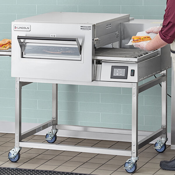 Lincoln 1120-1 Stainless Steel Equipment Stand with Casters