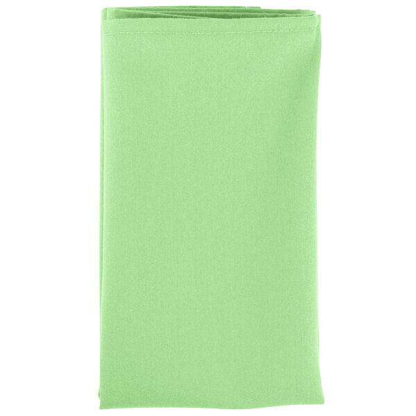 Intedge Seafoam Green 100 Polyester Cloth Napkins, 22" x 22" 12/Pack