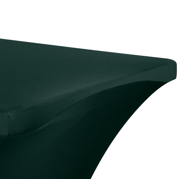 Snap Drape CN420CV30830543 Contour Cover 96" x 30" Hunter Green Spandex