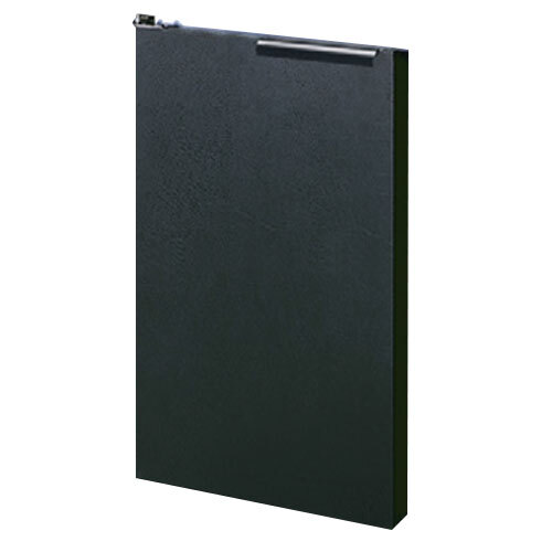 A black Beverage-Air replacement door with a black border.