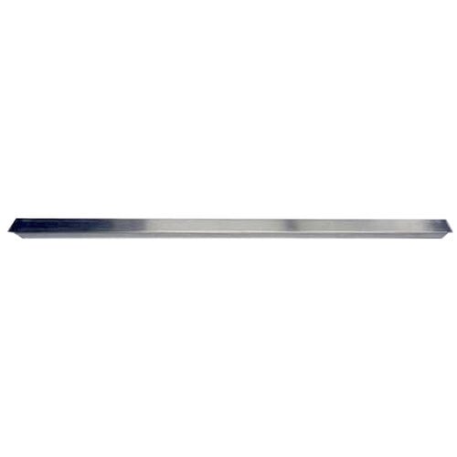 A long metal True 925283 Refrigeration Pan Divider Bar.