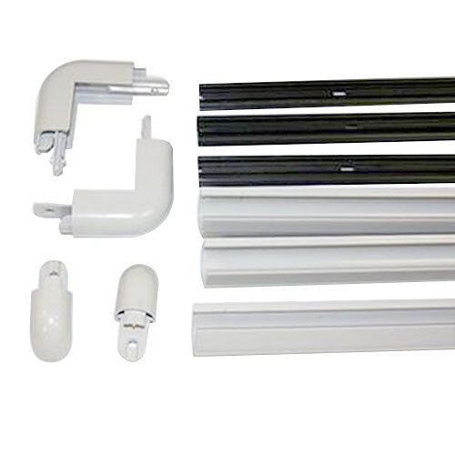 A True white plastic bumper kit for an air curtain merchandiser.