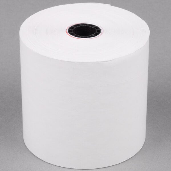 Point Plus 2 3/4" x 194' Traditional Bond Cash Register POS / Calculator Paper Roll Tape - 50/Case
