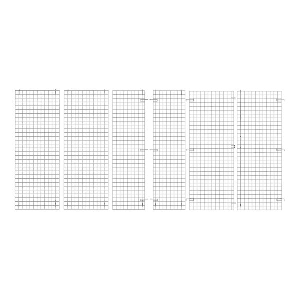 A white grid paper with black lines.